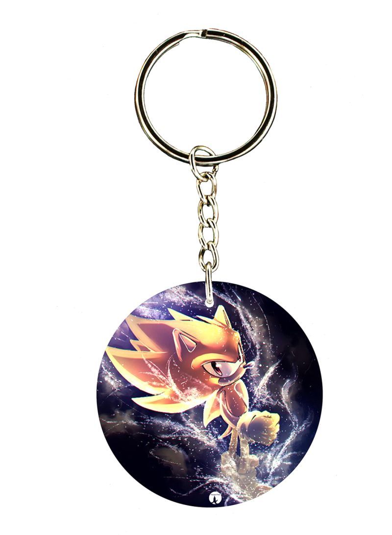 RKN Sonic Double Side Printed Keychain
