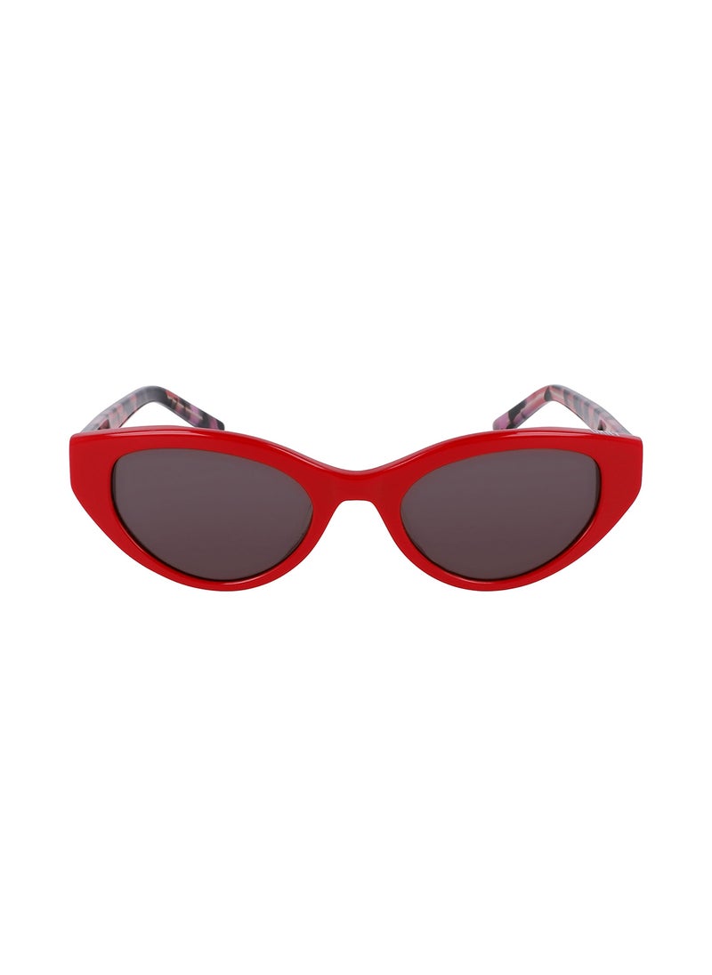 DKNY Women's Oval Sunglasses - DK548S-500-5120 - Lens Size: 51 Mm  - Image 1