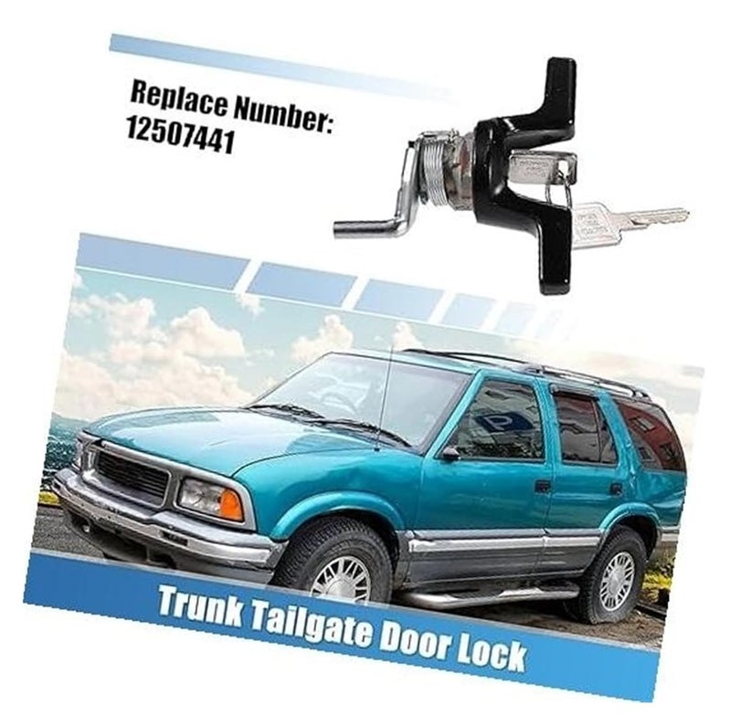 Vuzmode Rear Trunk Tailgate Lock Cylinder with Key - Image 2