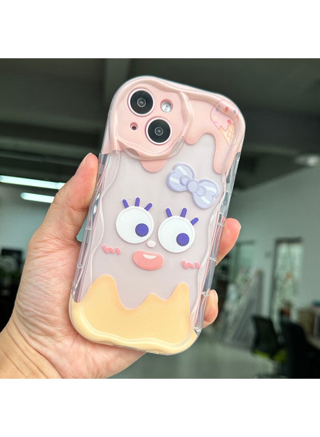 Jiang Ming Jiangming, Suitable For Apple 14 Phone Case, Cute Girl Style, Pink Soft Color, 14 Phone Case, High Camera Protection, Four-corner Shockproof, High-end Feel, Fashionable And Simple, Popular Among Girls - Image 1
