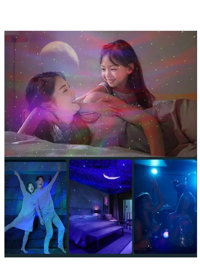 Y&D جهاز عرض نجوم السماء المتلألئة LED أضواء ليلية مع ضوضاء بيضاء مدمجة لتزيين غرفة النوم للأطفال هدية للأطفال - Image 4