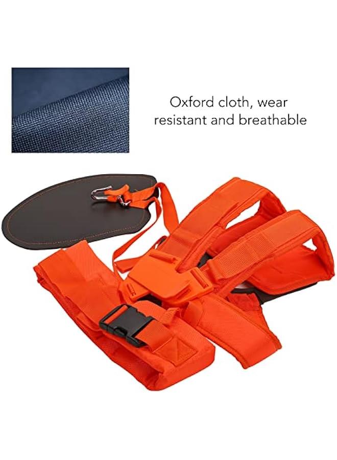 Generic Trimmer Shoulder Strap, Adjustable Lawn Mower Strap, Weed Trimmer Harness with Comfort Padded Belt, Double Shoulder Strap for Trimmers, Garden Brushcutters, Strimmer Harness  - Image 3