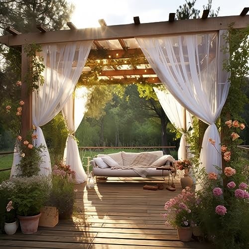 UB-STORE White DIY Mosquito Net Fabric | 10x30 FT Netting | Insect Cover for Garden, Patio, Outdoor & Windows | Multiple Sizes in Black, White & Green | Raised Bed Screen Mesh Barrier - Image 3