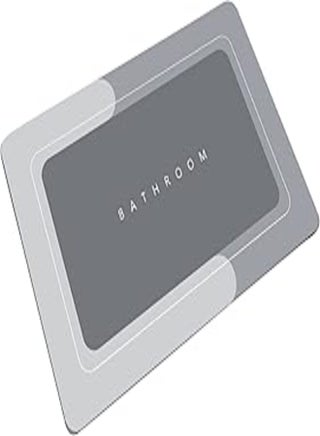 Super Absorbent Bath Mat, Diatom mud Non-Slip Bathroom Rug, Quick Dry, Anti Slip Carpet Rug for Floor, Toilet, Bathroom, Living Room, Kitchen, 50 x 80CM (Grey) - pzsku/ZE454760B201370AD2E89Z/45/_/1724096742/e67e5c3f-a382-49d7-8702-890df2970308