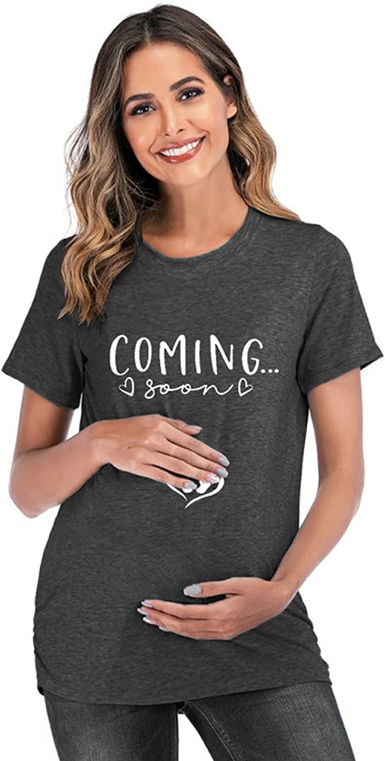 Coming Soon Women'S T-Shirt Mom Pregnant Share Joy Mom T-Shirt Women - Image 5