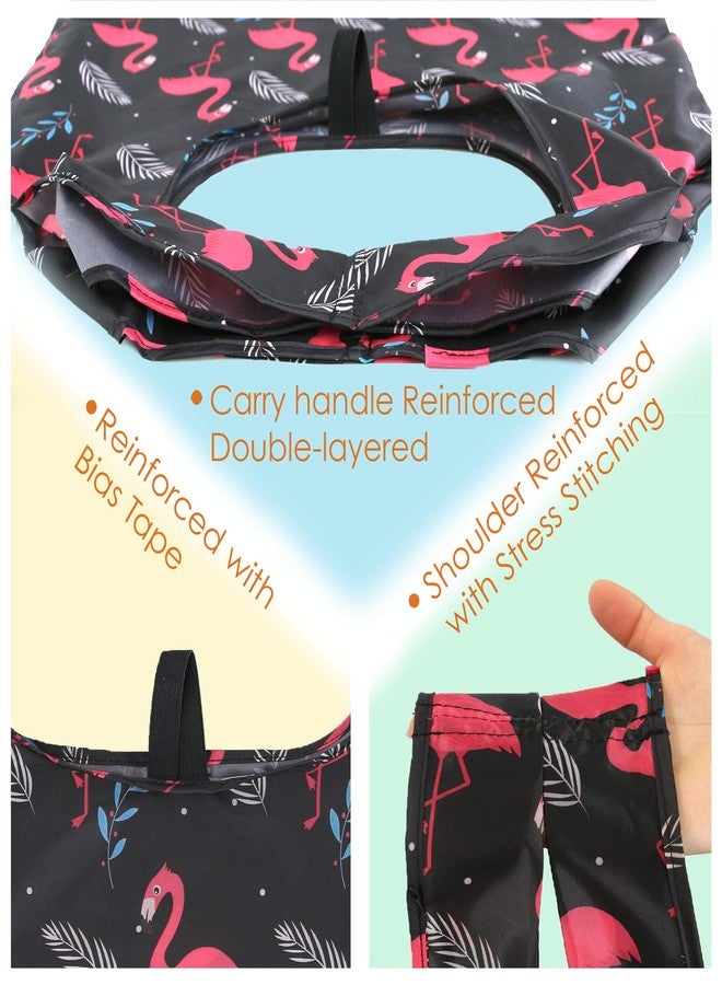 BeeGreen Animal Reusable Grocery Bags Bulk 12 Packs X-Large50LBS, Reusable Shopping Bags Foldable for Groceries, Vegetables, Fruits Watertight Bulk Tote Bags Washable For Women Men - Image 5