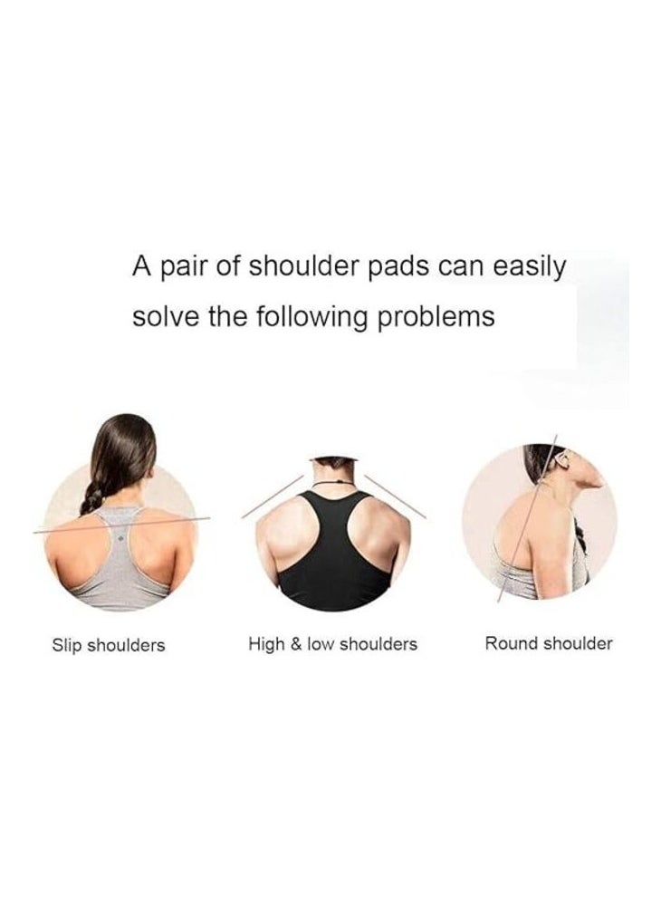 MIRFA Silicone Anti-Slip Transparent Reusable Shoulder Push Up Pads  - Image 4
