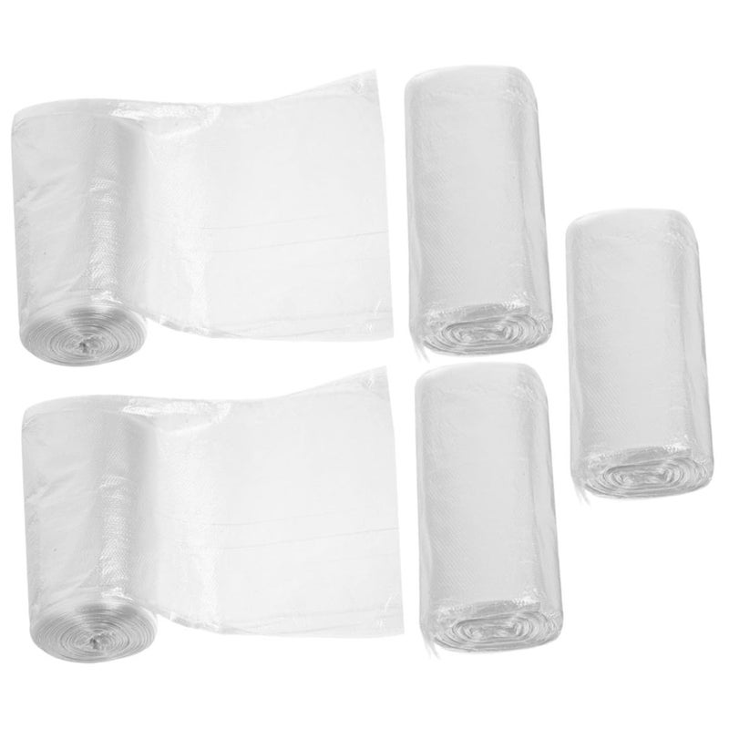Thickened White Garbage Bags 300pcs 45x50cm For Kitchen Bathroom And Office - Image 2
