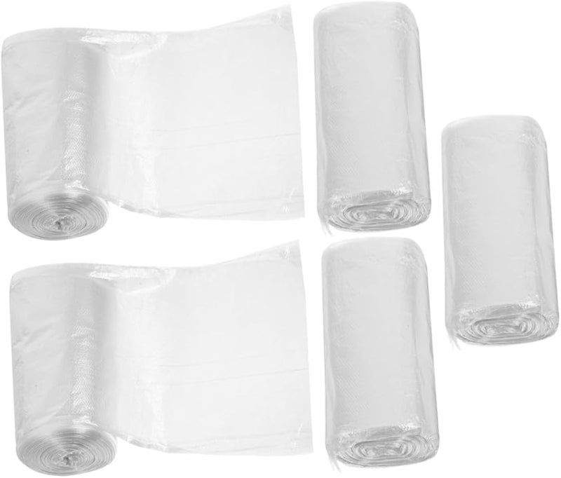 Thickened White Garbage Bags 300pcs 45x50cm For Kitchen Bathroom And Office - Image 1