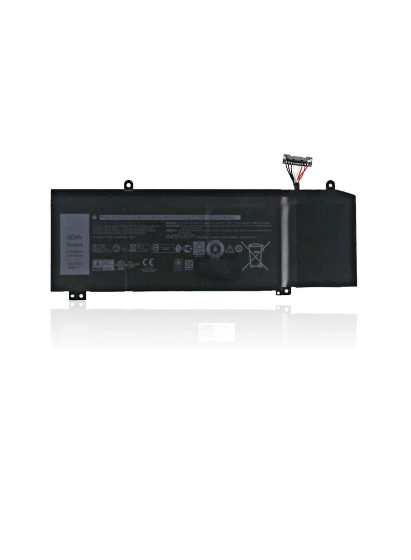 Terabyte 15.2V 60Wh 3750mAh Battery Compatible for 1F22N Dell Alienware M15 M17 R1 G7 7590 7790 G5 5590-D2783W D2743B D2865B D2863W D2842W D2843W Series JJPFK 0JJPFK HYWXJ 0HYWXJ XRGXX 06YV0V - Image 1