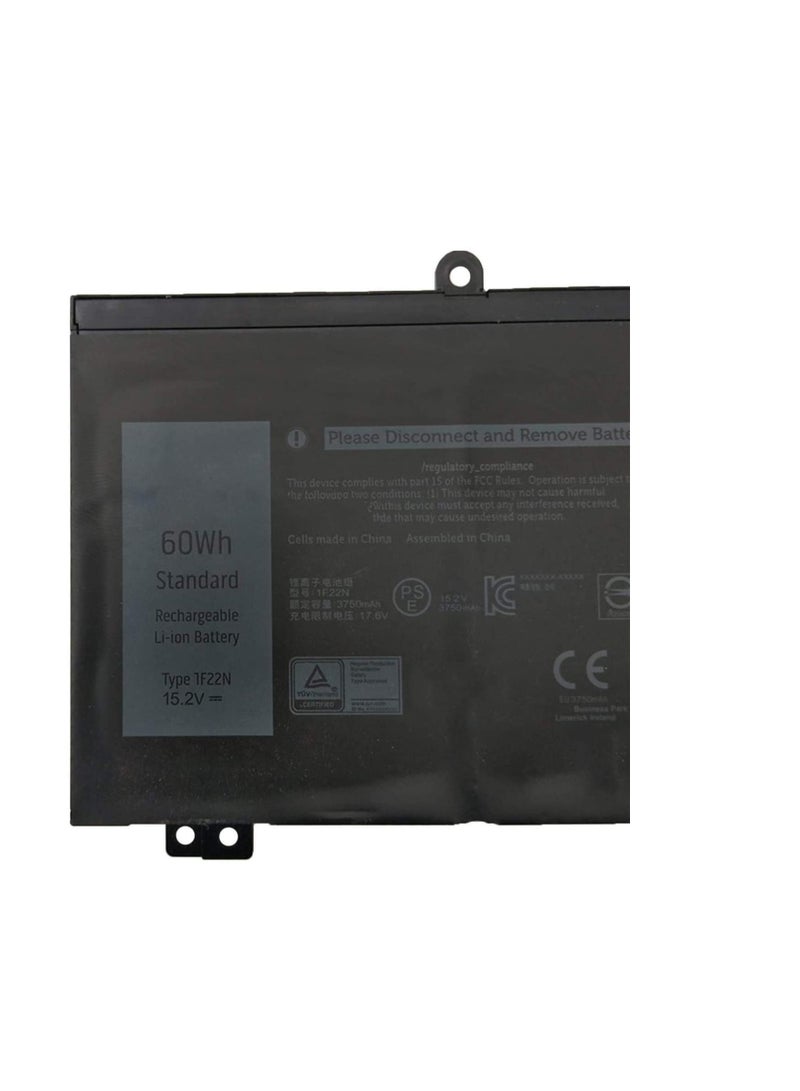 Terabyte 15.2V 60Wh 3750mAh Battery Compatible for 1F22N Dell Alienware M15 M17 R1 G7 7590 7790 G5 5590-D2783W D2743B D2865B D2863W D2842W D2843W Series JJPFK 0JJPFK HYWXJ 0HYWXJ XRGXX 06YV0V - Image 4