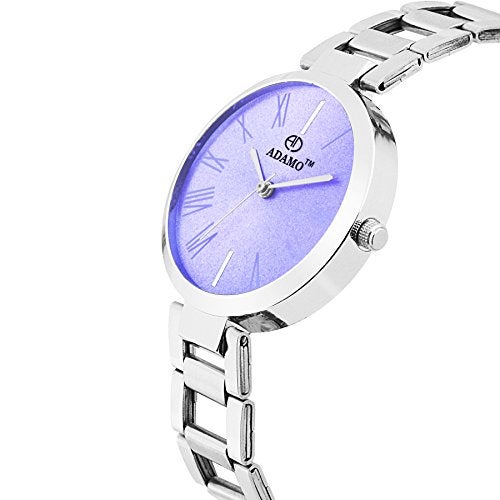 ADAMO Enchant Purple Dial Women's & Girl's Watch 2480SM03 - Image 2