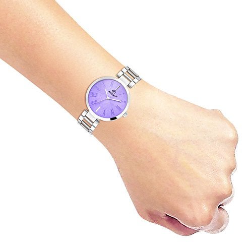 ADAMO Enchant Purple Dial Women's & Girl's Watch 2480SM03 - Image 5
