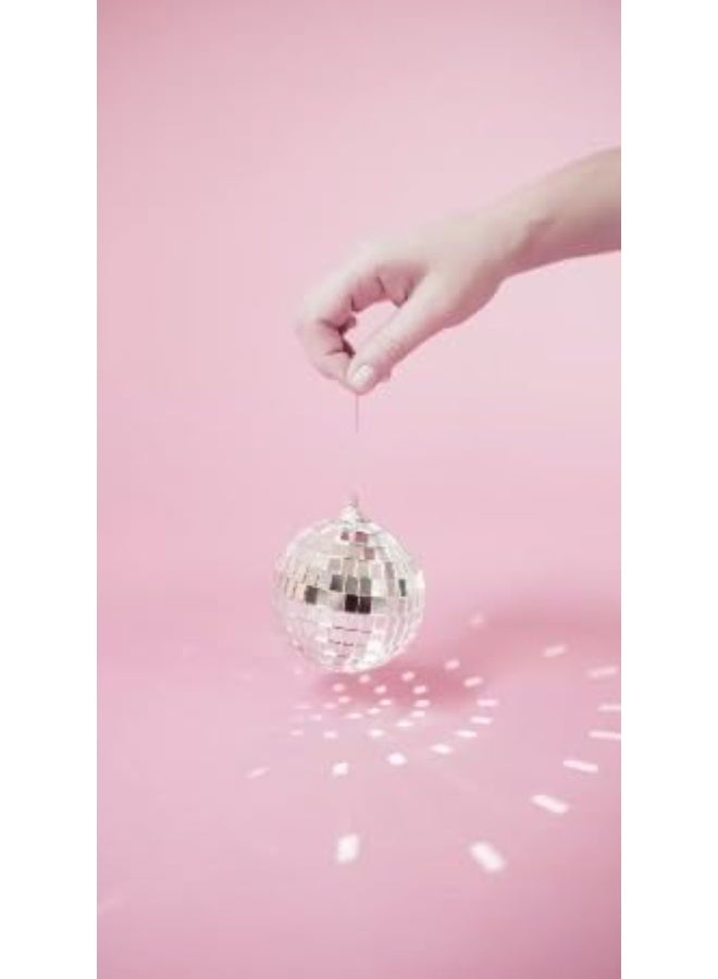Mado Gallery Disco Ball, Mirror Ball, Ornament Ball 6 CM / 2.36 INCHES (1 Piece), Decoration for Hanging, Home Parties & DJ Dance Clubs Stage, Lighting & New Year celebrations - Image 2