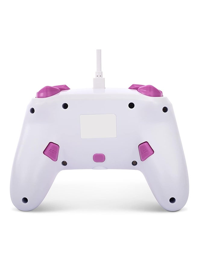 PowerA Enhanced Nintendo Switch Wired Controller - Princess Peach Battle, Mario, Gamepad, 10Ft Cable, 3.5Mm Headphone Jack, Mappable Advanced Gaming Buttons, No Batteries Required - Image 3