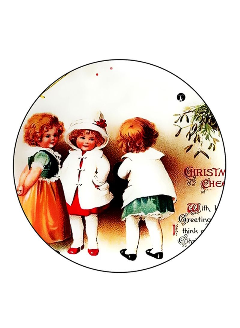 RKN Vintage Art Printed Mouse Pad Multicolour