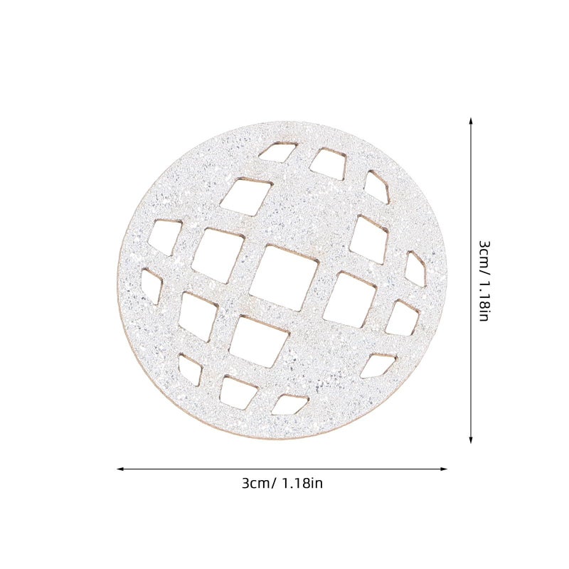 100 Pcs Disco Ball Confetti Glitter Paper Party Decorations Floor Ornaments - Image 3