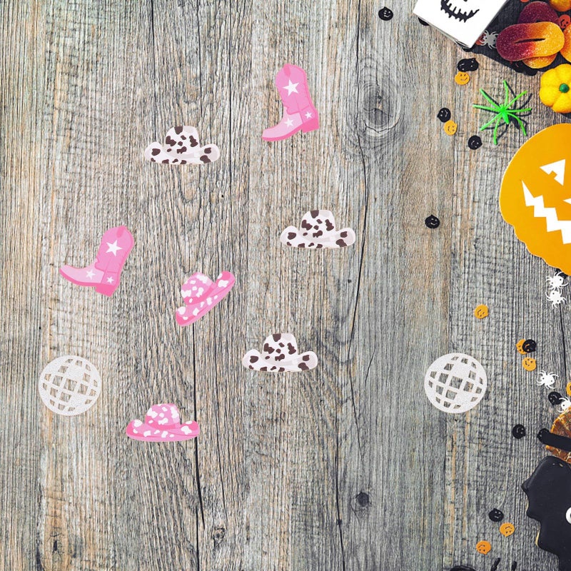 100 Pcs Disco Ball Confetti Glitter Paper Party Decorations Floor Ornaments - Image 5