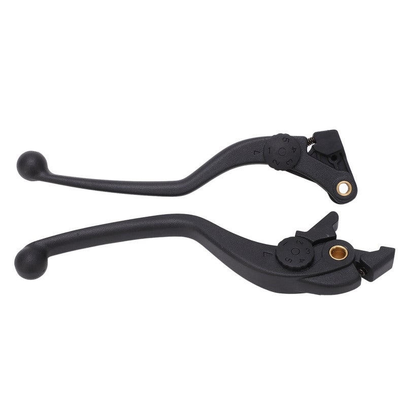 Motorcycle Brake Clutch Levers Replacement for F900R 2020-2022 F900XR 2020-2022 - Comfortable Grip Curved Design CNC Aluminum Handle Brake Clutch Lever Set for Long Riding - Image 1