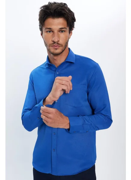 Tudors Classic Fit Patterned Men's Shirt