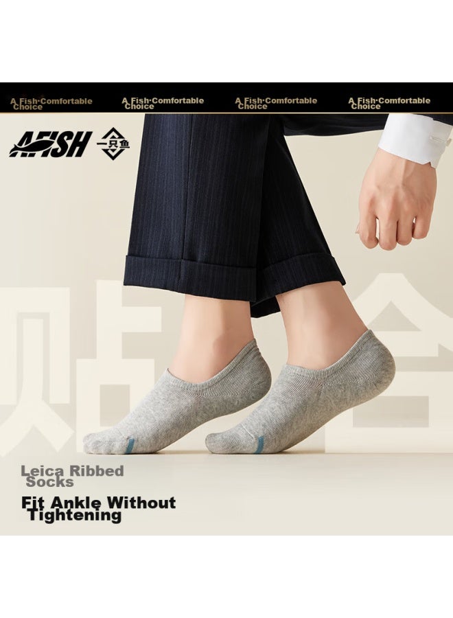 A Fish Socks For Men, 7a Grade Antibacterial And Odor-resistant, Spring And Summer Sports Socks, Casual Long And Short Cotton Socks, Recommended By Baoqiang - Image 3