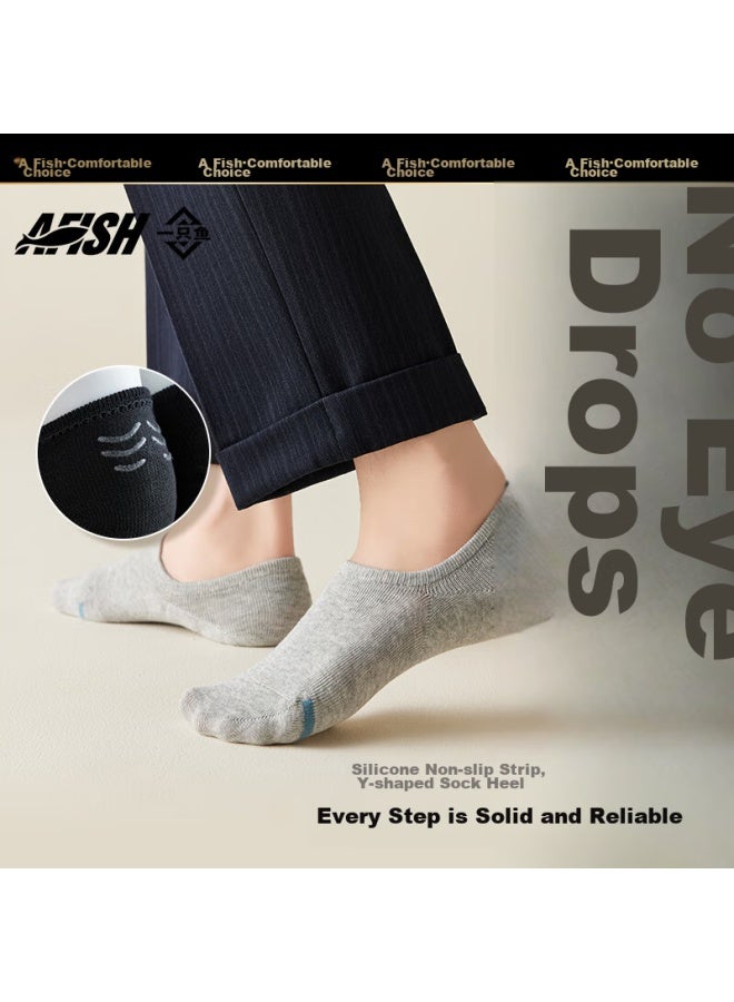 A Fish Socks For Men, 7a Grade Antibacterial And Odor-resistant, Spring And Summer Sports Socks, Casual Long And Short Cotton Socks, Recommended By Baoqiang - Image 4