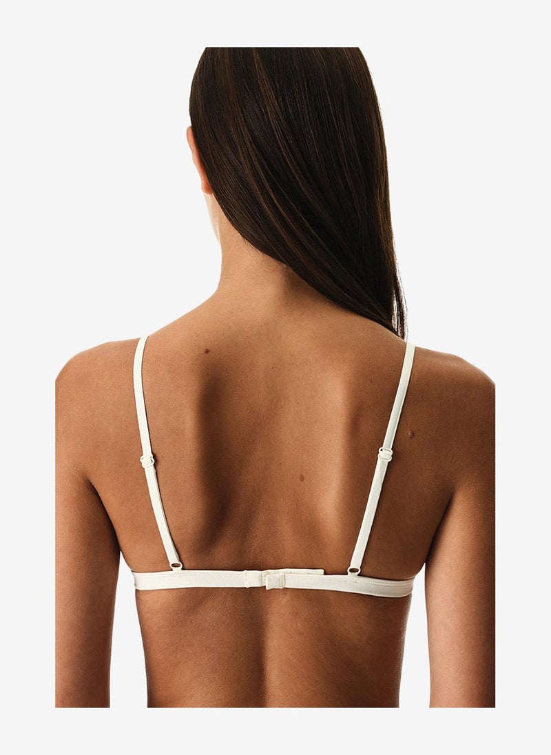 Penti Women Triangle White Wireless Bra - Image 4