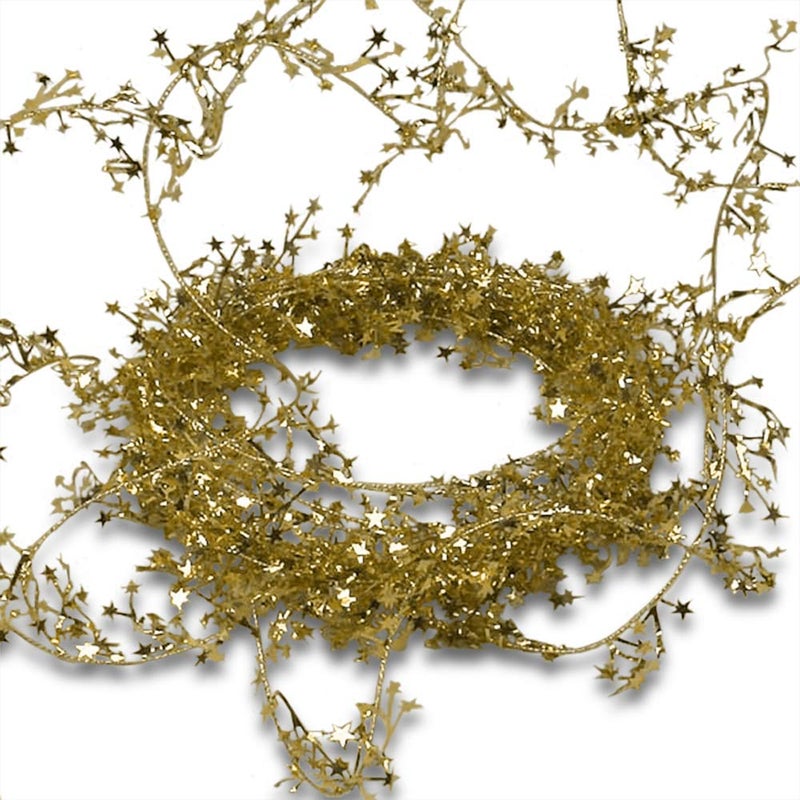 Paper Mart Gold Small Star Garland - Image 5