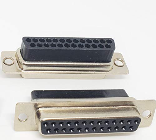 PC Accessories - Connectors Pro 25 Pack of DB25 Female D-Sub Crimp Type Connector, 25-PK No Pins - Image 2