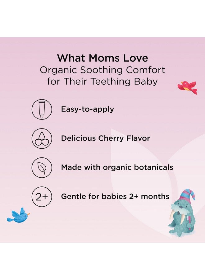 Hyland's Baby Organic Day and Night Soothing Gel Combo Pack, Cooling Gel for Oral Discomfort, Easy-to-Apply, Ages 2 Months and Up, 1.06 Ounce (2 Tubes of 0.53 oz.) - Image 5