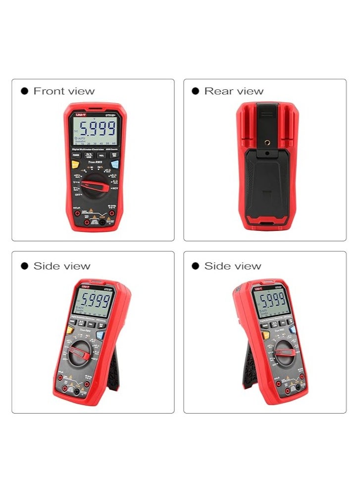 يوني تي UNI-T UT61B+ جهاز قياس رقمي متعدد صحيح Rms 1000 فولت  - Image 4