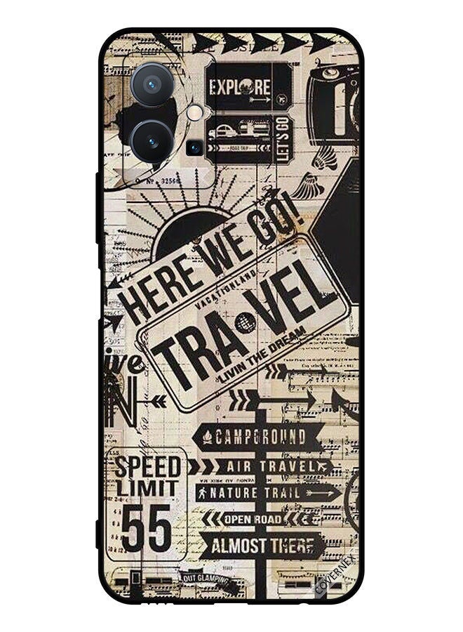 Covernex Protective Case Cover For vivo T1 5G Here We Go Travel - Image 1