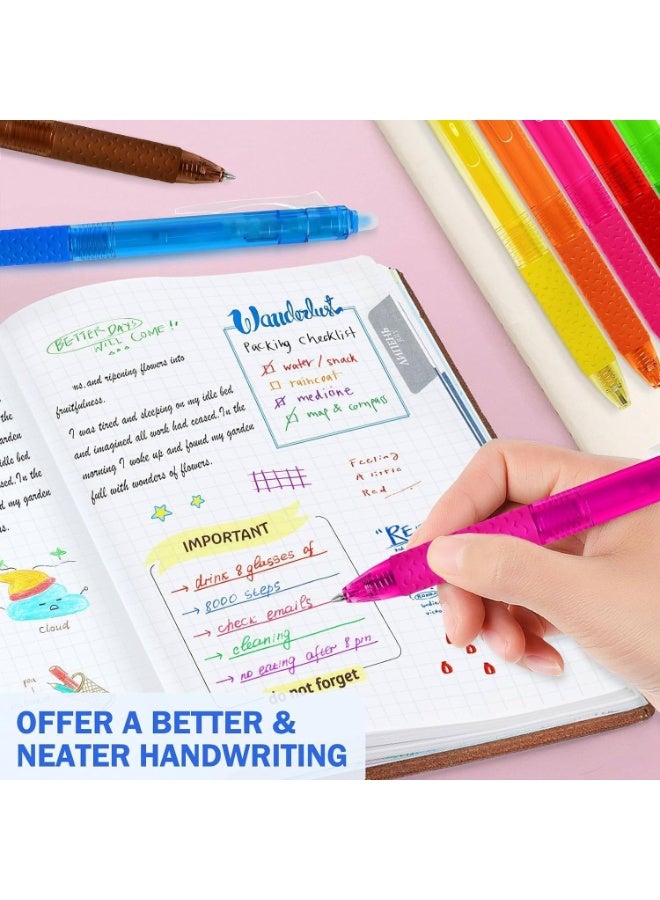 القلم المحايد القابل للمسح ، القلم المحايد القابل للتوسع ، حافة 0.7 مم ، حزمة من 12 ، للكتابة اليومية ، والرسم ، وتدوين الملاحظات ، والقلم قدرة كبيرة ، مناسبة للمدرسة ، والمكتب ، واستخدام الأسرة - Image 5