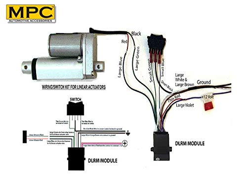 MPC 0462 Linear Actuators for Wiring, Switch and Relay Kit - Image 5