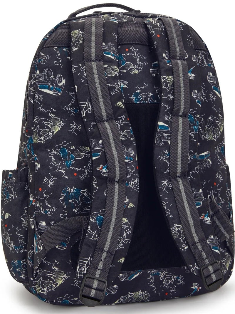 كيبلينغ حقيبة ظهر كبيرة بحجرة لاب توب منفصلة للجنسين - جرانج فان ريس سيول كوليدج - Image 2