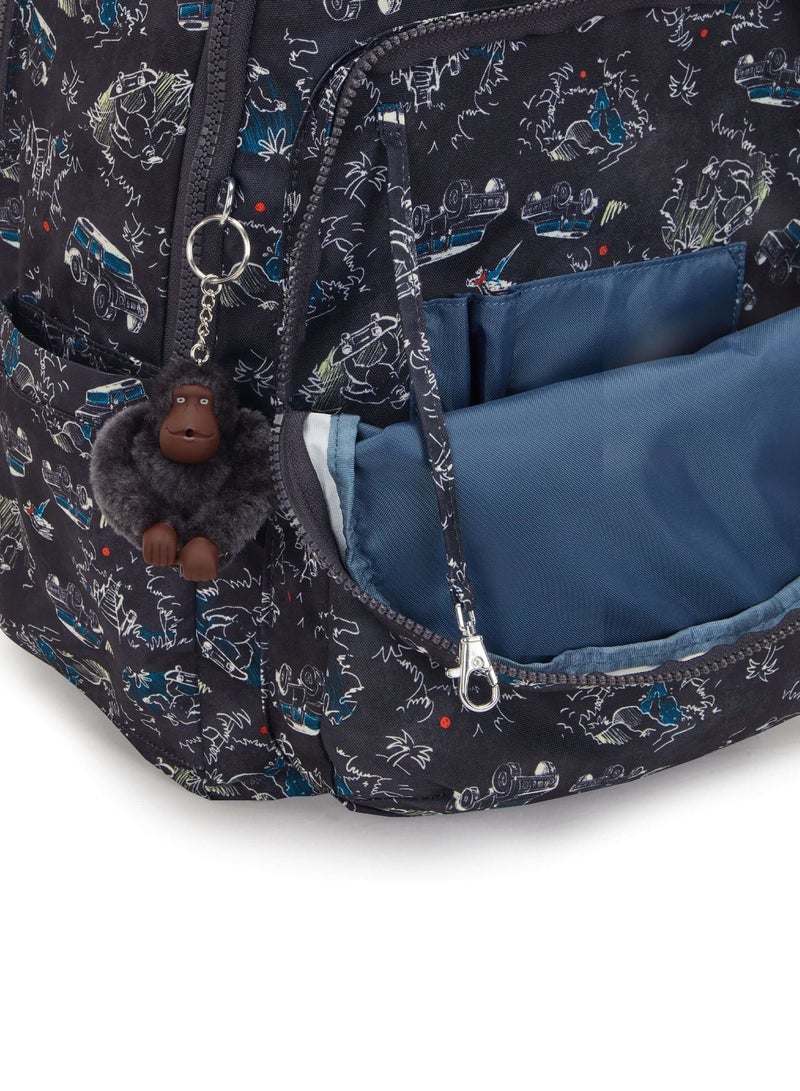 كيبلينغ حقيبة ظهر كبيرة بحجرة لاب توب منفصلة للجنسين - جرانج فان ريس سيول كوليدج - Image 5