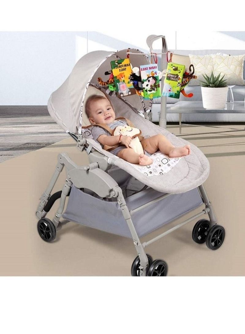 NIBEMINENT Soft Baby Learning Cloth Books (Set of 3) - Image 5