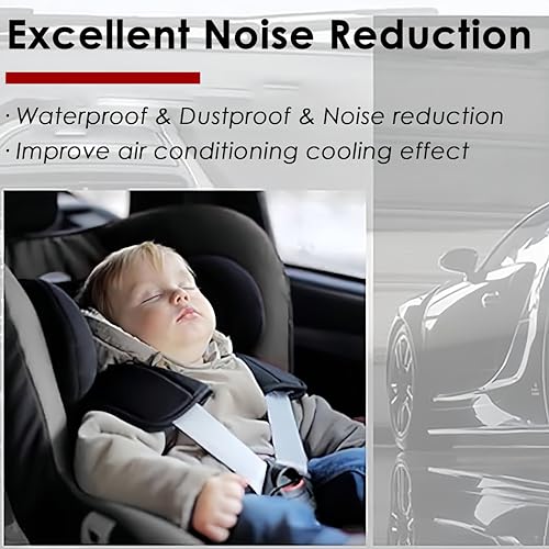 TSTESE 4 Pack Soundproof Sealling Strips Compatible with Tesla Cybertruck Cyber Truck 2025 2024 Interior Accessories Door Seal Kit Soundproof Weather Draft Strip Wind Noise Reduction Sound Proofing Exterior - Image 3