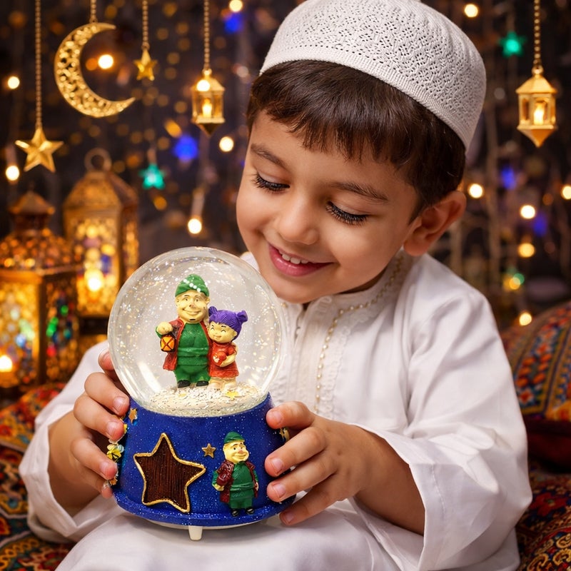 كره الثلج فنانيس مع الأضواء والموسيقي - 6421 - Image 2