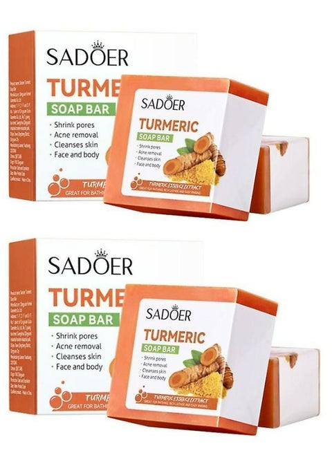 Turmeric Soap Bar 100 g 2 Pca