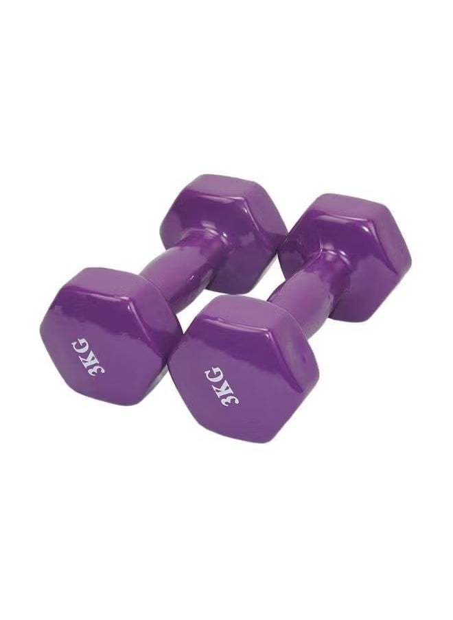 Sports & Fitness Dumbbell Set 2 x 3kg  - Image 2