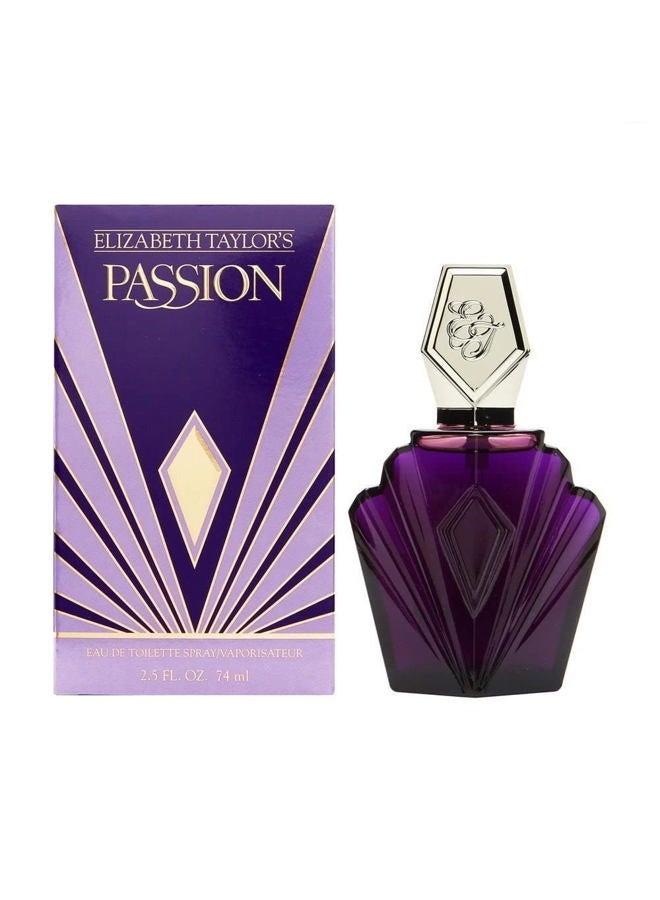Elizabeth Taylor باسشن من إليزابيث تايلور بخاخ عطر 2.5 أونصة - Image 1