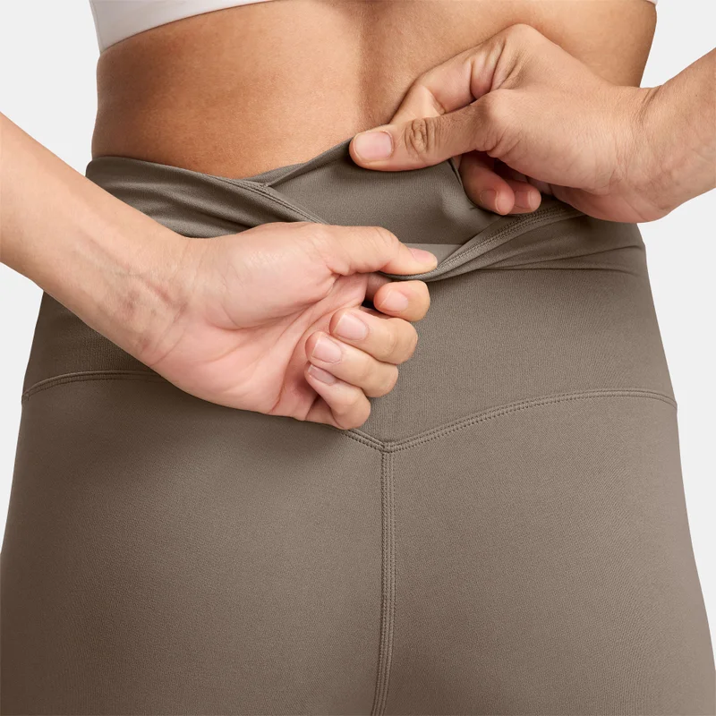 Nike Brown Women's Zenvy Dri-FIT Training Leggings for Women | Best Price UAE