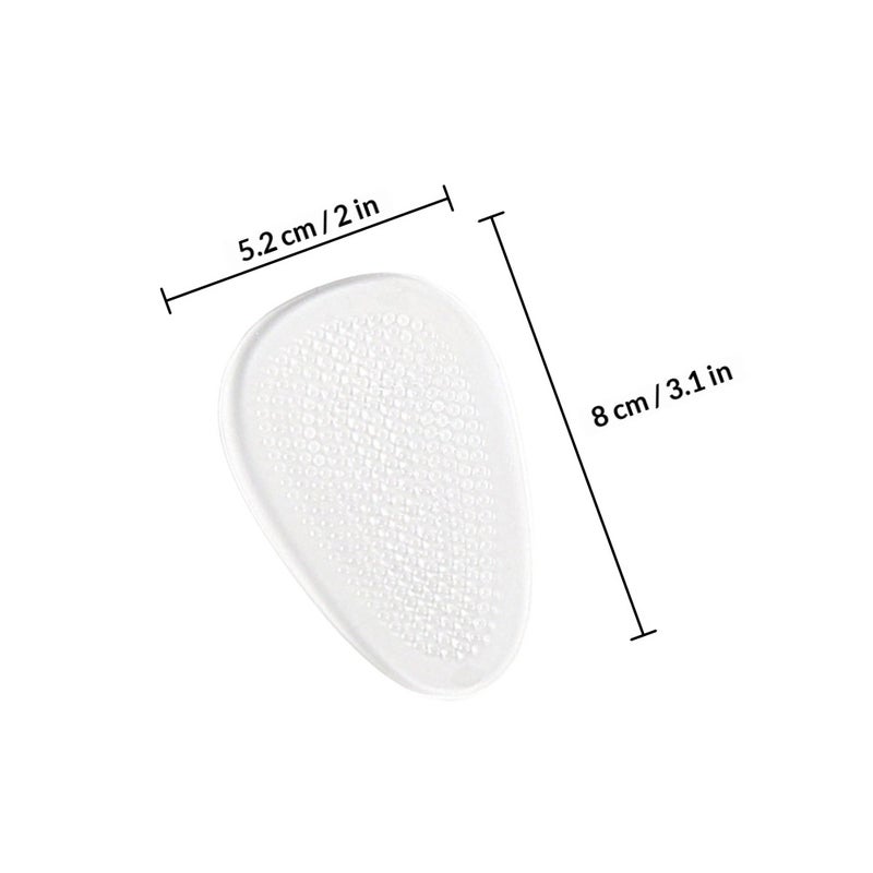 3 Pairs of Heel Pads Gel Heel Pads Shoes Anti-wear Heel Cushions Shockproof Heel Cushions - Image 2