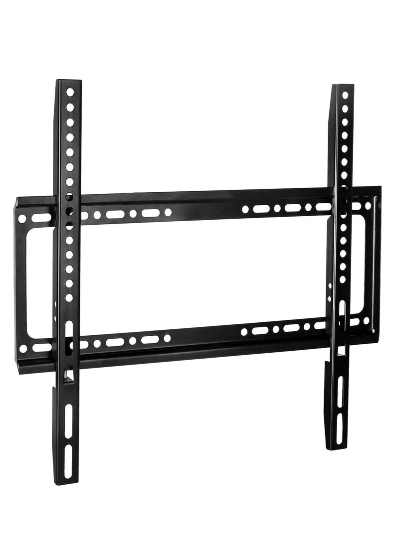ELTRAZONE TV Wall Mount 26-63 Inches Ultra Strong Slim Fixed TV Bracket Heavy Duty Ultra Super Strong 50KG TV Wall Mount with Wall Fixing Kit for Flat Curved Screen TV LED, LCD OLED and Plasma 50Kg - Image 1