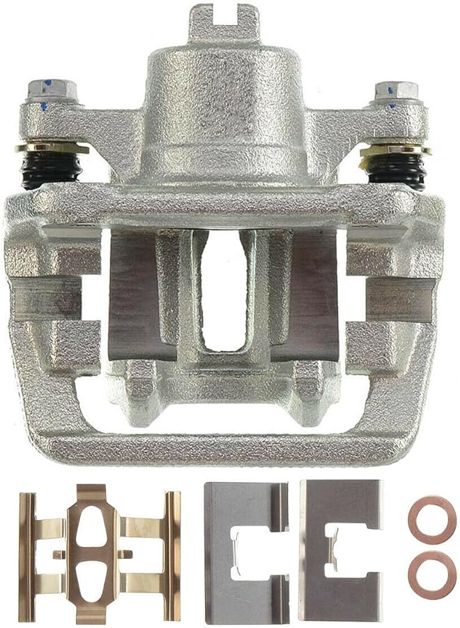 Rear Left Brake Caliper Steel With Bracket For Acura CL TL 1999 2008 3 2L 3 5L - Image 1