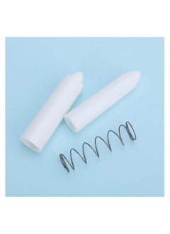 RATSAW 2 Pieces Toilet Paper Holder Roller Plastic Toilet Tissue Roll Holder Insert Spring Loaded Bathroom Replacement Roller  - Image 5