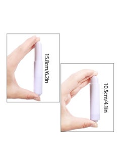 RATSAW 2 Pieces Toilet Paper Holder Roller Plastic Toilet Tissue Roll Holder Insert Spring Loaded Bathroom Replacement Roller  - Image 3