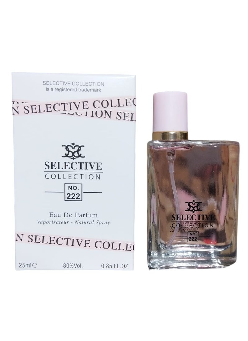 Selective Collection NO. 222 Eau De Parfum For Women - 25 ML 