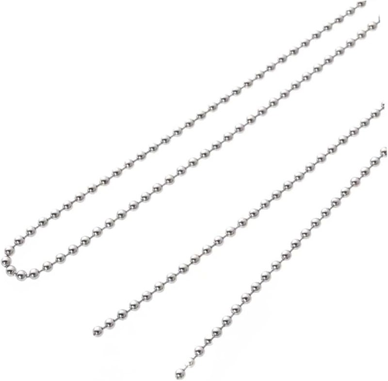 Ceiling Fan Pull Chain Extender Connector Pack Of 20 Silver Replacement - Image 1